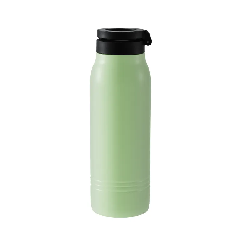 Edelstahlflasche mit magnetischem Klappdeckel