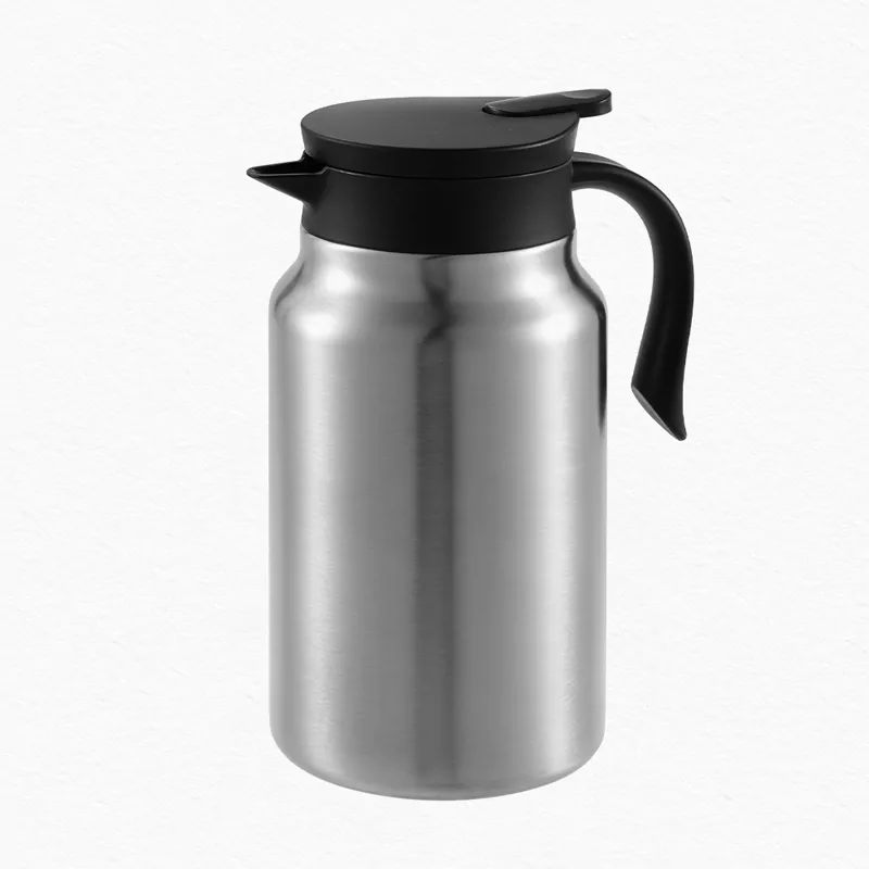 Vakuum-Kaffeekanne aus Edelstahl